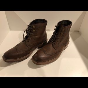 Perry Ellis Portfolio wingtip Boots